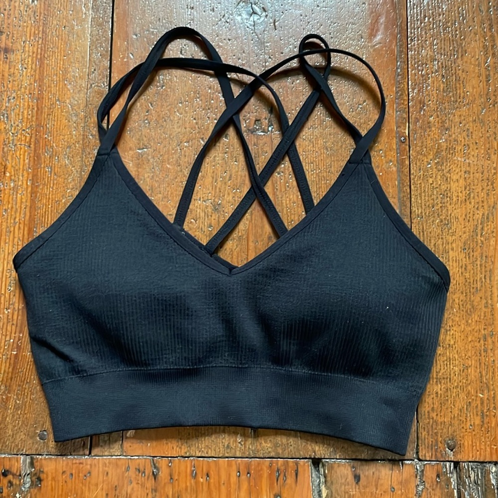 Aerie Black Sports Bra